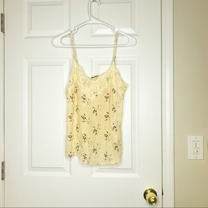 Abercrombie and Fitch lace floral tank